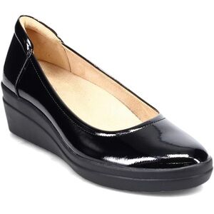 Naturalizer Sam Wedge pump black patent size 7